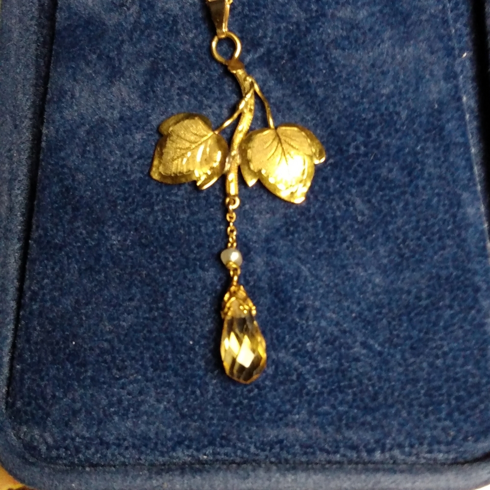 Genuine Citrine Pendant